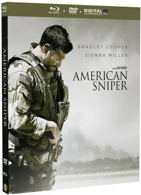 American Sniper / [Bradley Cooper - Sienna Miller] / Blu-Ray + Dvd Comme Neuf Vf