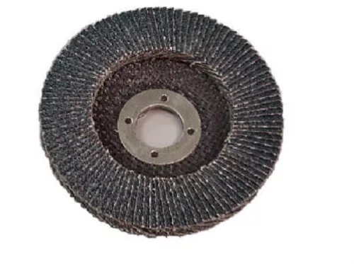 Virginia Abrasives 4-1/2" x 5/8"-11", 40 Grit, Zirconia Flap Disc