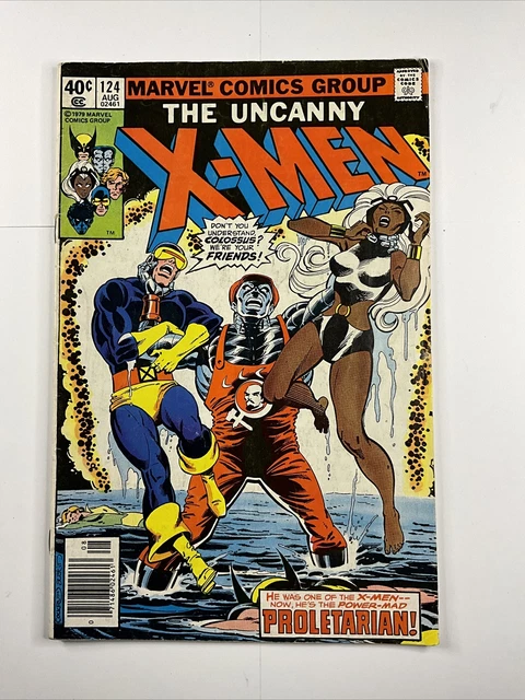 UNCANNY X-MEN #124 | Marvel | August 1979 | Vol 1 | vs. Murderworld