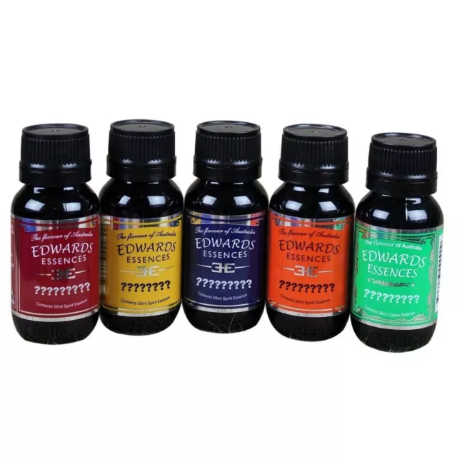 ANY 5 SPIRIT Essence Flavours Edwards Essence Home Brew