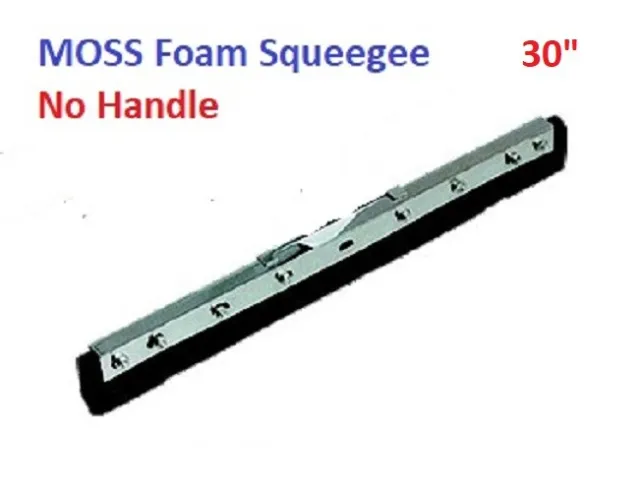 Haotian 30" Moss Foam Blade Rubber Floor Squeegee Light Weight no Handle SSframe