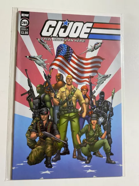 Gi Joe A Real American Hero #285 Cover A - Bagged & Boarded - Idw Comics