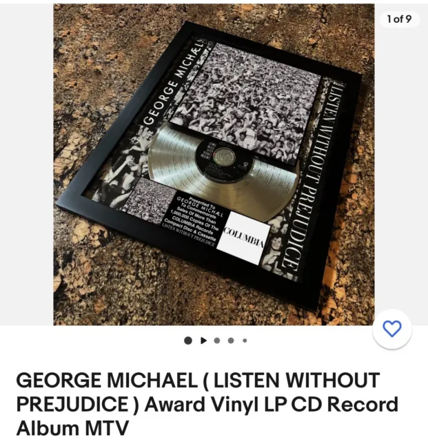 george michael signed Silver Records