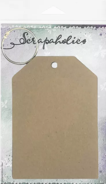 Mini álbum Scrapaholics corte láser 2 mm estilo etiqueta gruesa #1 S89324