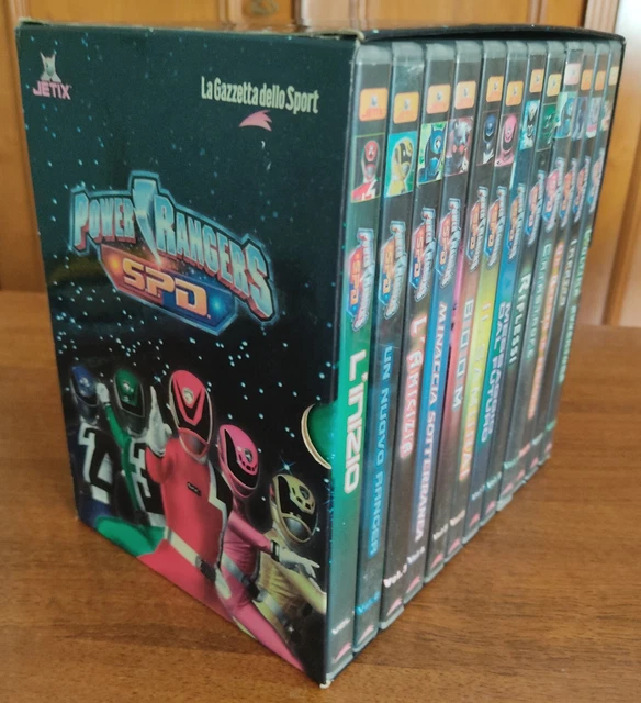 LOTTO 12 DVD Power Rangers S.P.D. 2006 Cofanetto Gazzetta dello Sport ...
