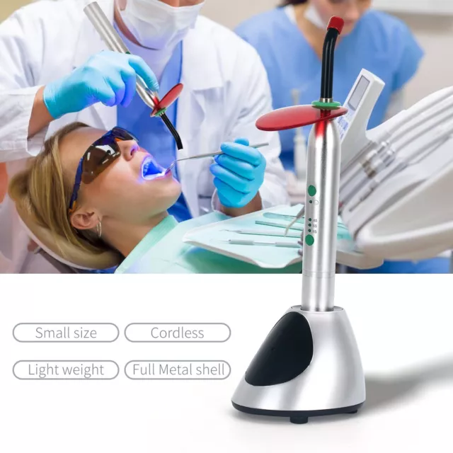 Dental Cordless Orthodontic LED Curing Light Wireless Lamp YS-C 2700mw/c㎡