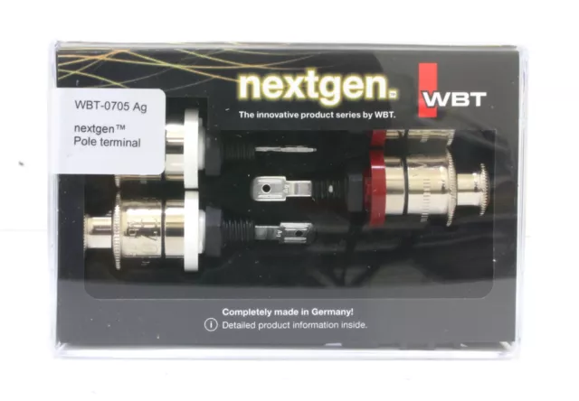 WBT 0703cu Nextgen binding post/ pole terminal - set of 4 / 2 pair