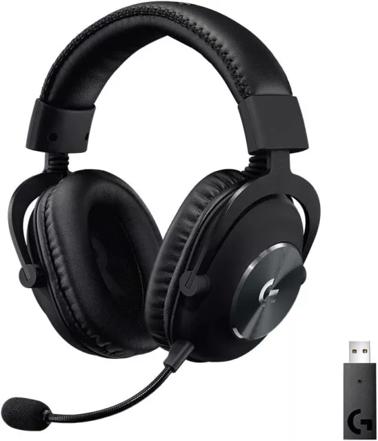 (G1) Logitech G PRO X kabelloses LIGHTSPEED Gaming-Headset, DTX