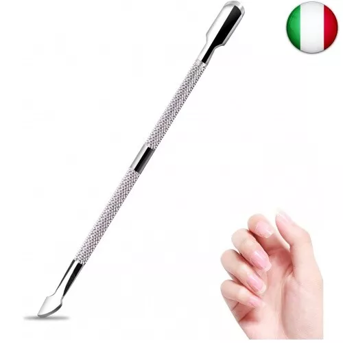 Spingi Cuticole Professionale,Spingipelle per Rimuovere le Cuticole, Strumento