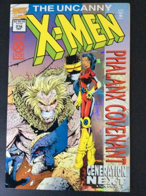 Uncanny X-Men #316 First Appearance of Monet St. Croix / Phalanx Covenant Part 1