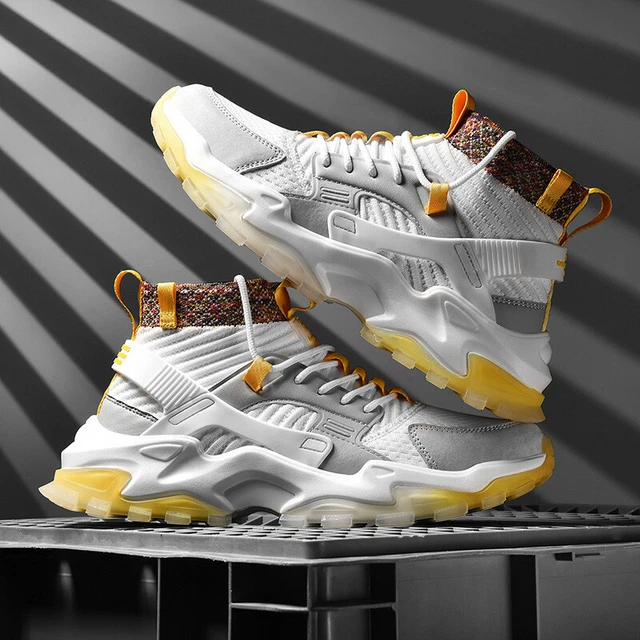✈️Zapatos De Hombre Tacón Plano De Tobillo Bajo Zapatillas De Deporte Casuales⭐⭐