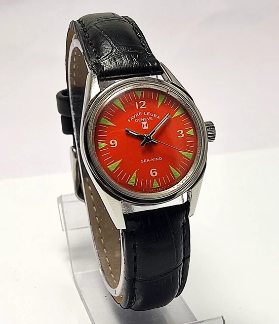 Bulova Marine Star 96B395 – Orologio Cronografo Uomo, Quadrante Arancione, Cassa 43,5 Mm Acciaio