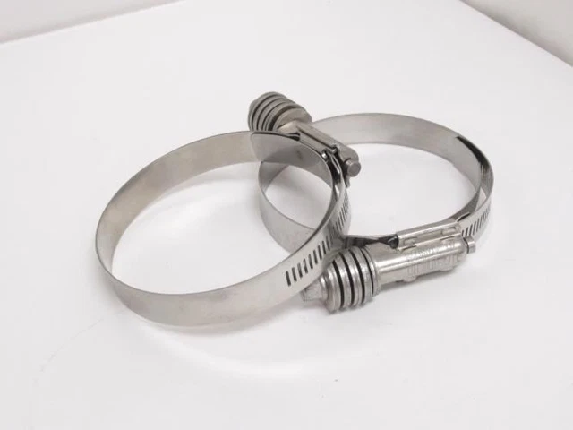 192298 New-No Box; Ideal Triton 427932 Lot-2; T-Bolt Clamps; SS; 2.25" to 2.56"