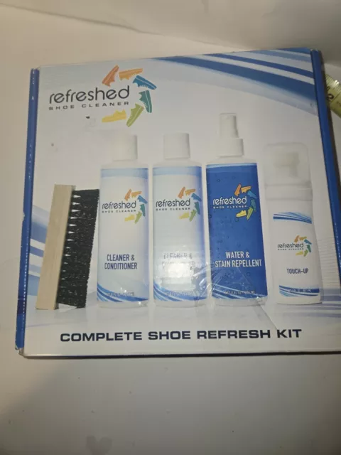 Refreshed Complete Shoe Care Cleaner Kit Tennis Shoes Sneakers Kicks More