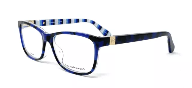 Anteojos de gato KATE SPADE Calley PJP azules para mujer borde completo 52 mm