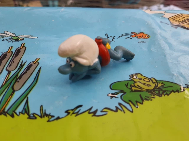 Figurine Schtroumpf : PROMO 20183 COCCINELLE - RARE - TBE (Smurf Puffi