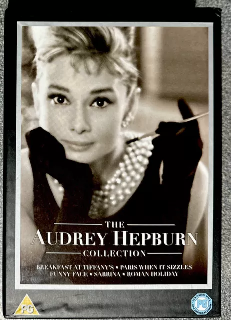 Audrey Hepburn Collection DVD Breakfast At Tiffany's, Roman Holiday Etc SEALED