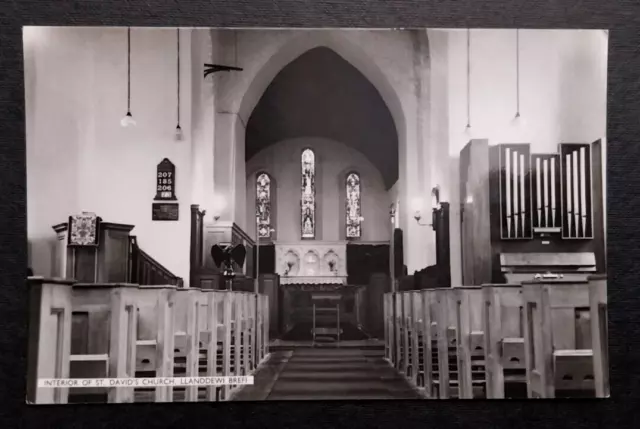 St David's Church, Llanddewi Brefi Postcard