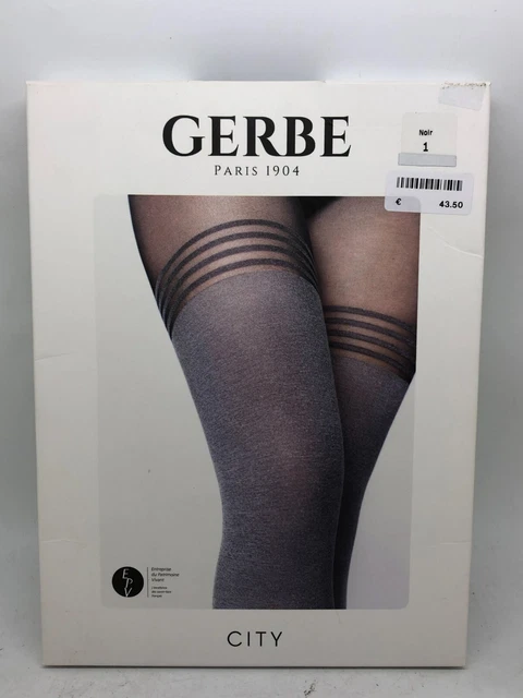 Collants Femme GERBE Select Taille 2 - Noir - Sculptant & Semi-opaque - Neuf Avec étiquettes