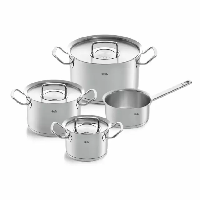 Fissler original-profi collection II Set 4-tlg., 3 Kochtöpfe, Stielkasserolle