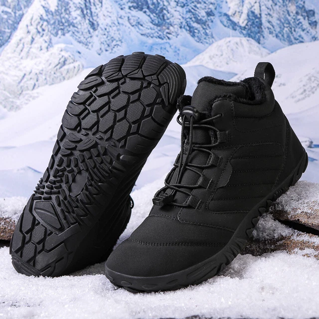 HIKE WINTER FOOTWEAR Barefoot Shoes Womens, Waterproof Hiking Boots £41