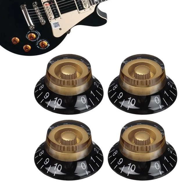 Contrôle de vitesse de guitare électrique Chapeau Forme Bouton For Les Paul LP