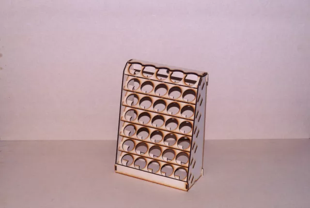 Citadel & Vallejo MDF Paint Rack / Hobby Station for Warhammer 40k 2