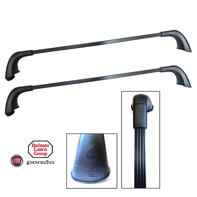 GENUINE FIAT PANDA 2003-2011 Roof Rack Bars Carrier System 50900983 £ ...