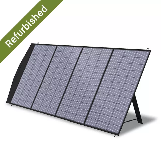 ALLPOWERS 18V Faltbars Solarpanel 200 / 100W Solarmodul für Camping Boot Balkon