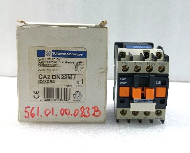 Relais Miniature Telemecanique RXN 41G11 P7 - 230V 50/60Hz - Neuf (peut Présenter De Légers Défauts D'usine)