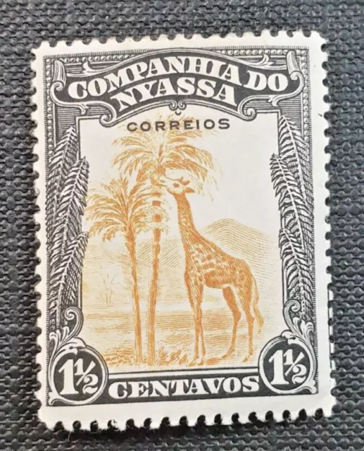 1921 Nyassa / Malawi "Various Motifs" [Giraffe] Sg Pt-Ny99 Mint