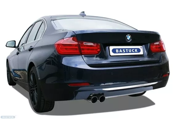 Bastuck Impianto Racing Da Gatto. BMW 3er F31 Touring 316i 320i 2x76mm Definito