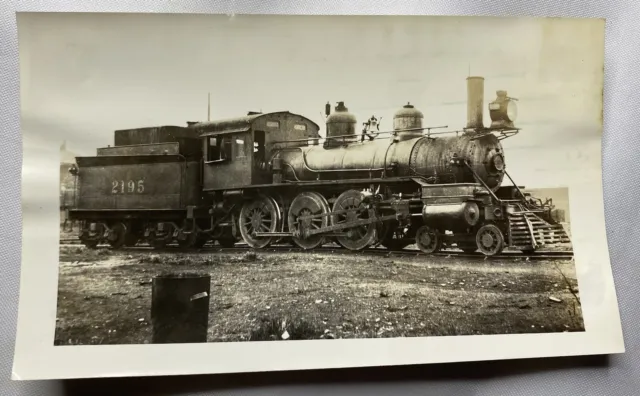 Vintage Photograph 1900’s Locomotive Train 2195 Southern Pacific Lines Lafayette