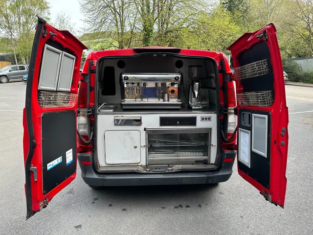 Mercedes vito coffee sales van for sale