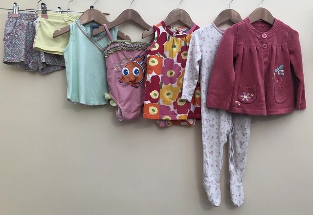 Baby Girls Bundle Of Clothing 9-12 Months Disney