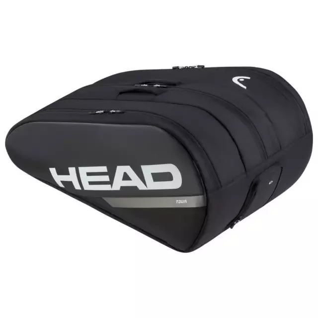 Head Tour Racquet Bag XL Schlägertasche Tennistasche schwarz-weiß