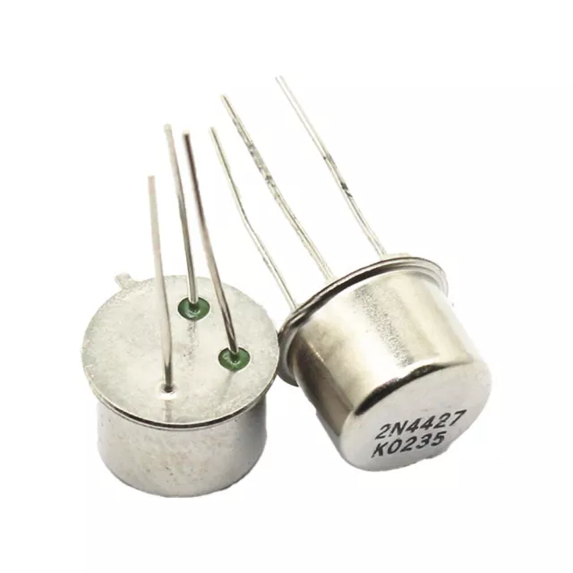 2 Pcs 2N4427 Can 2N 4427 To-39 Power Transistor