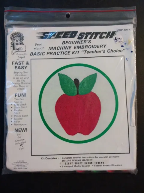 Kit de práctica básica de bordado de máquina Speed Stitch elección del maestro