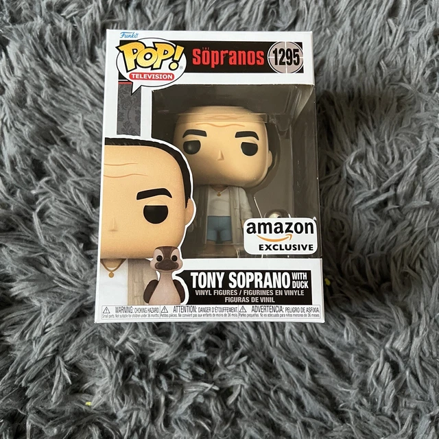 Funko Pop! TV The Sopranos Tony Soprano in Robe with Duck #1295 Amazon Exclusive