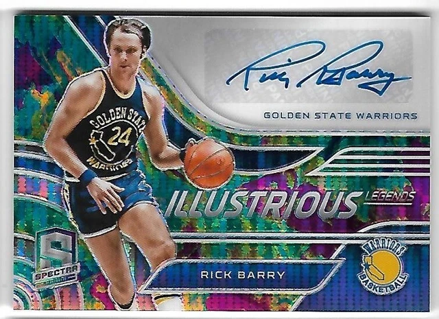 Rick Barry 2020 Panini Spectra Auto Autograph Card #56/75!
