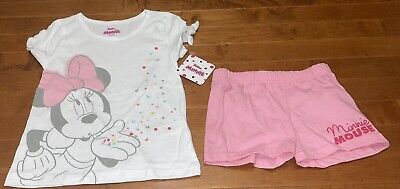 Disney Jr. Minnie Mouse Girl’s Shirt & Shirts Outfit Set New Size 6