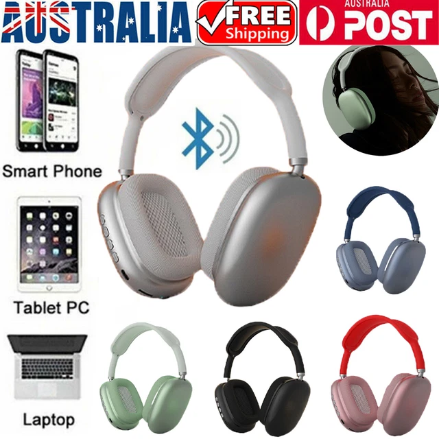 Wireless Headphones Bluetooth Noise Cancelling Stereo Earphones Over Ear Headset