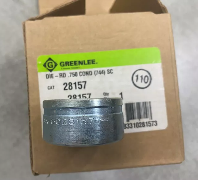 Greenlee 28157 SLUG SPLITTER 3/4" Conduit Size Die