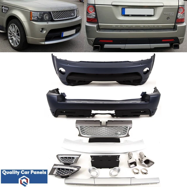 2013 Range Rover Sport L320 Front Left & Right Side Bumper Molding Trim Set OEM