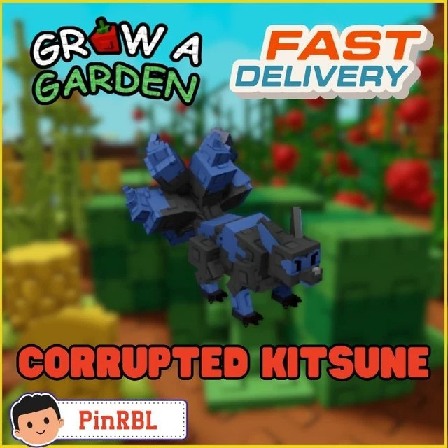 KITSUNE 🦊 Grow A Garden ROBLOX - Objet Virtuel, Livraison Instantanée !