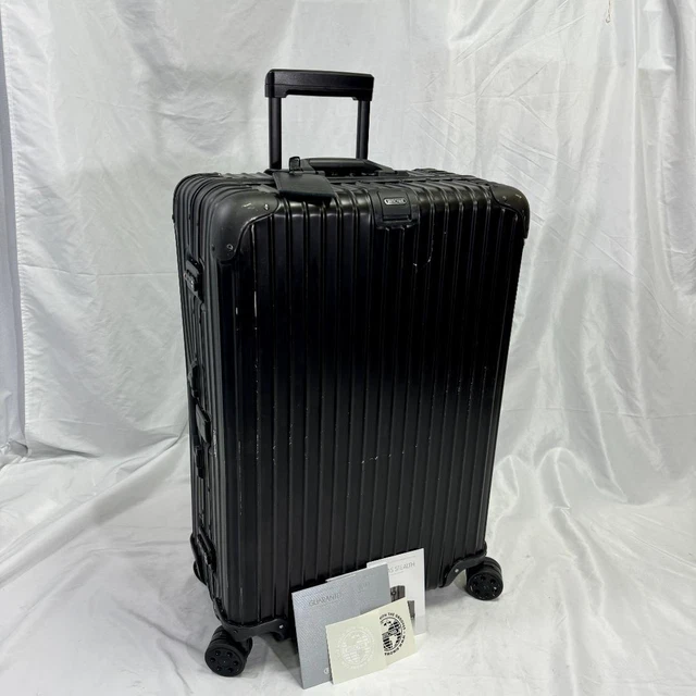 Rimowa Topaz Stealth 82L Black Large Capacity Carry Case