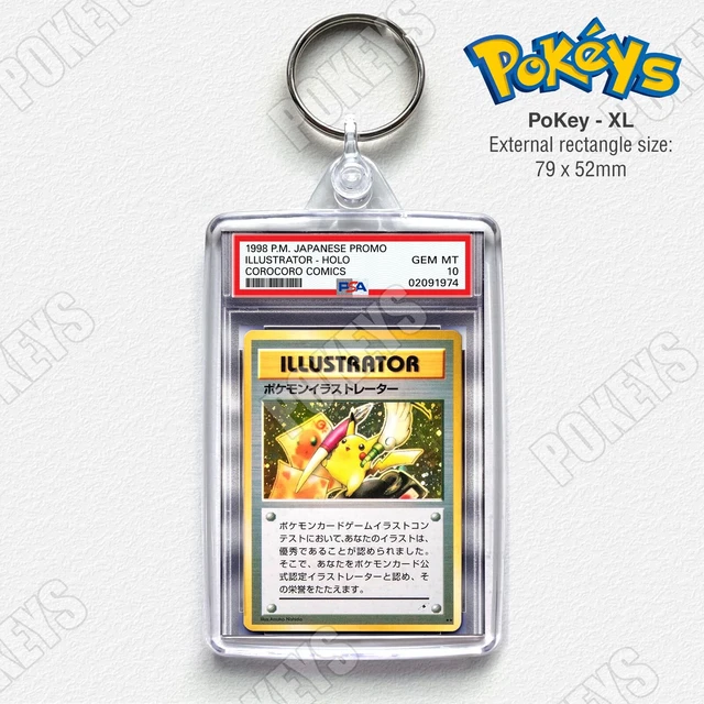 PIKACHU ILLUSTRATOR JAPAN Promo XL Size PSA 