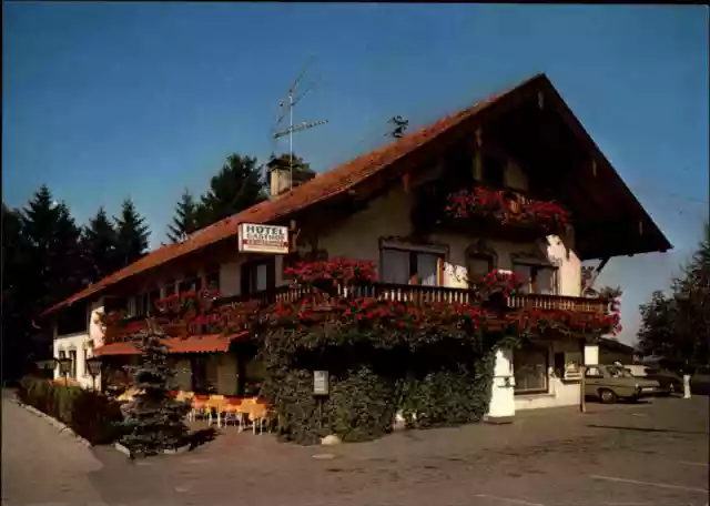 IRSCHENBERG Bayern Hotel Gasthaus Gasthof Kramerwirt color Ansichtskarte ungel.