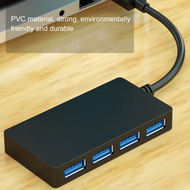 Usb Adapter Station Hub for Connecting Peripherals Ultra-thin 4-port 3.0 Pc