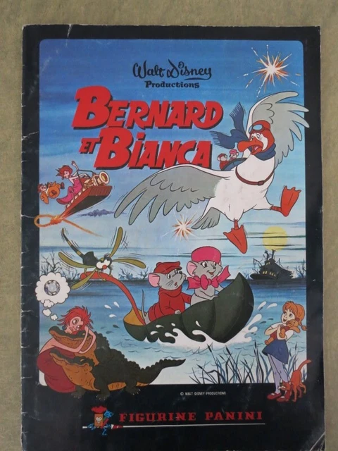ALBUM PANINI BERNARD et BIANCA . Complet . EUR 30,00 PicClick FR